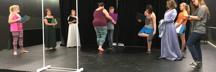Youth Theatre rehearsal 2018